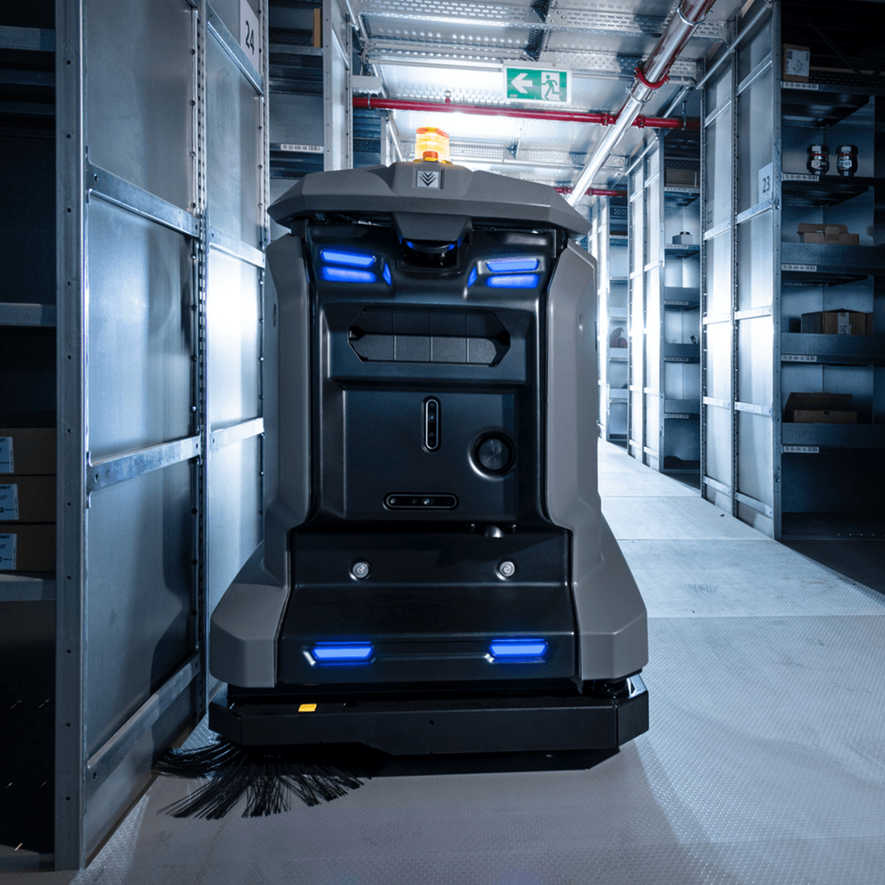 KIRA vollautonome Reinigunsroboter