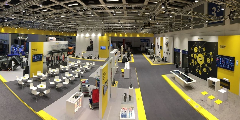 Kärcher Messestand
