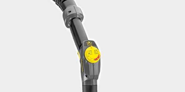 Mit einem Griff einstellbar Mit einem Griff einstellbar