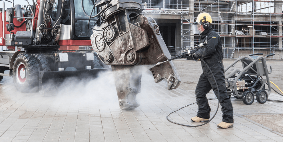 Reinigung von Baumaschinen Reinigung von Baumaschinen