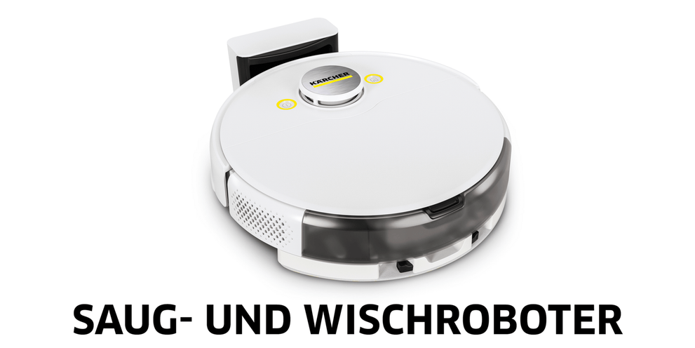 Sau- und Wischroboter