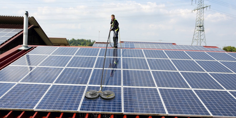 Solaranlagen reinigen