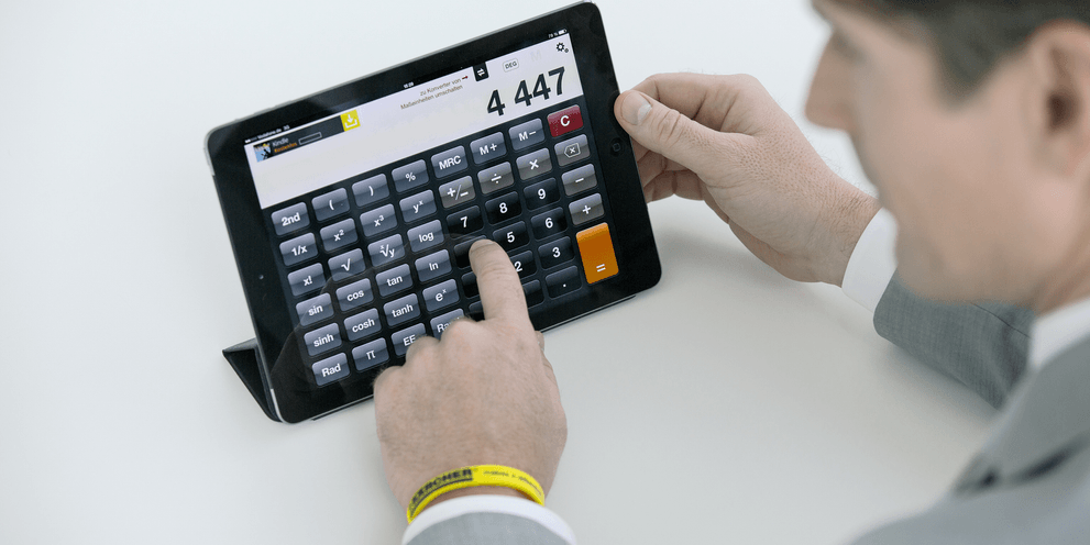 Berechnung Kosten Tablet
