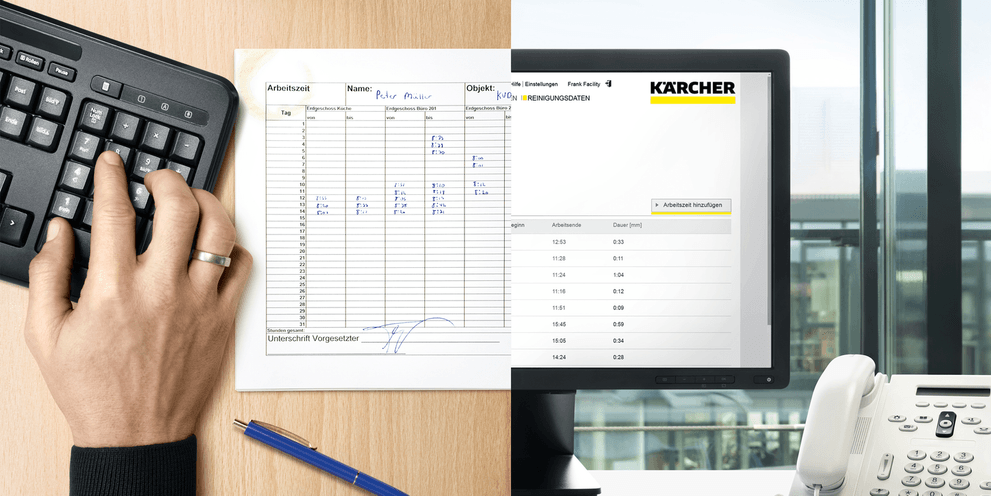 Digitalisierung der Arbeitszeit