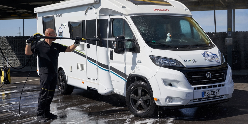 Kärcher Tipps: Wohnmobil reinigen