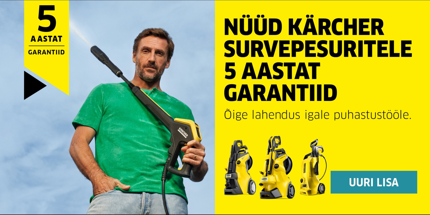medium 5 aastat garantiid survepesuritele