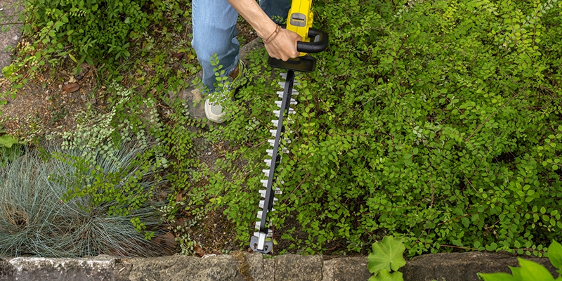 Hedge trimmer blade protection