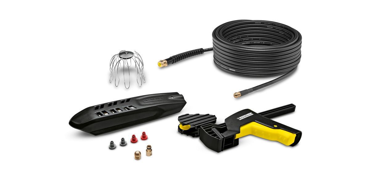 Kärcher: PC 20 roof gutter and pipe cleaning kit