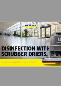 Thumbnail disinfection with scrubbers