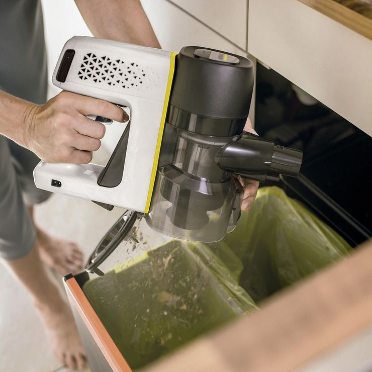 Kärcher battery-powered vacuum cleaners easy cleaning