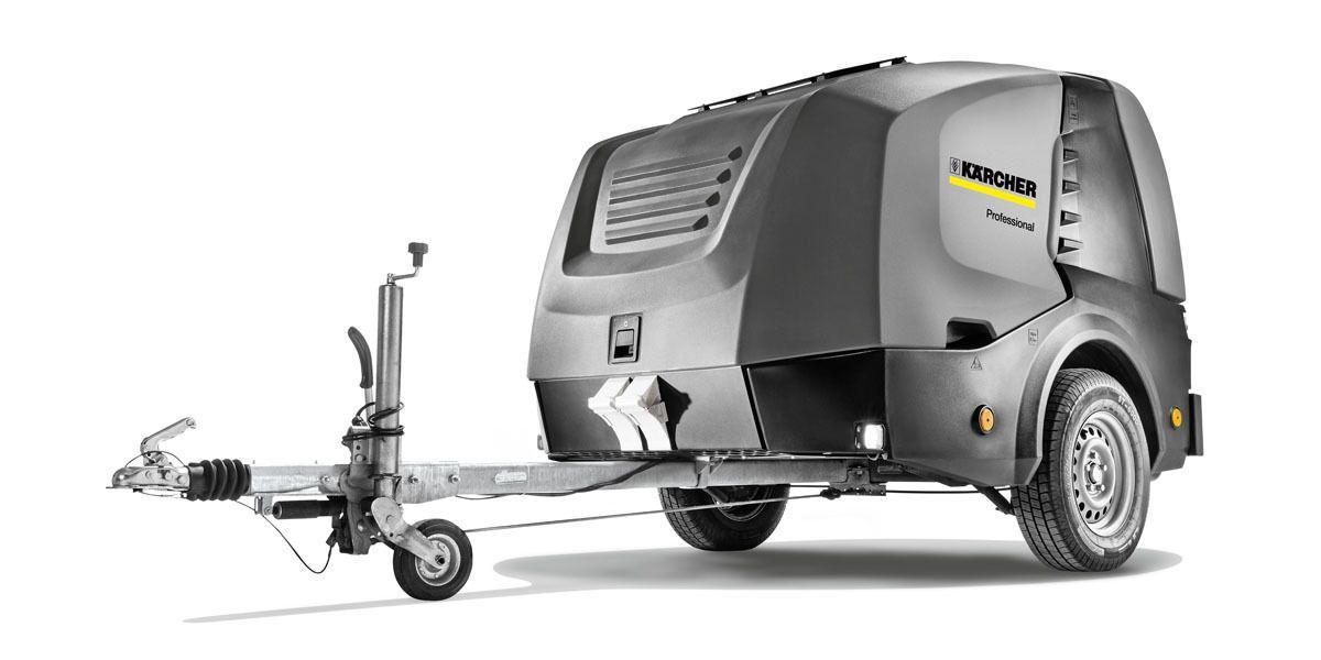 Trailer hot water high-pressure cleaners Kärcher Trailer hot water high-pressure cleaner