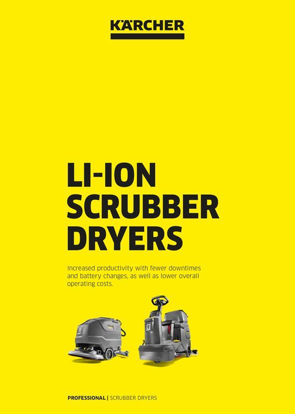 Li-Ion Scrubber Dryers