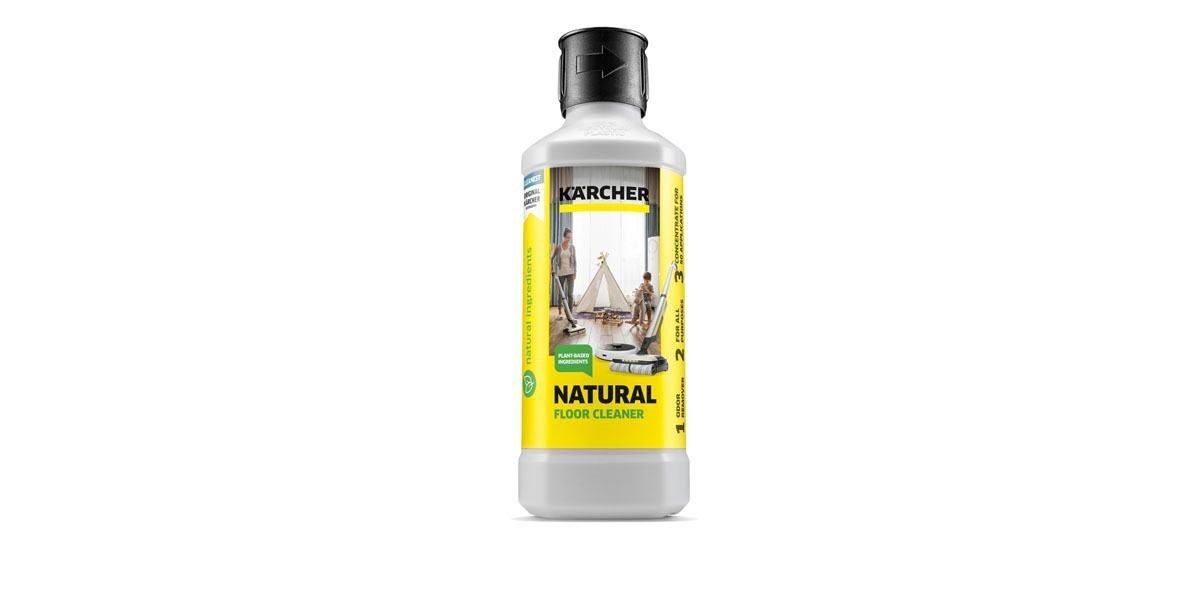 Natural floor cleaner