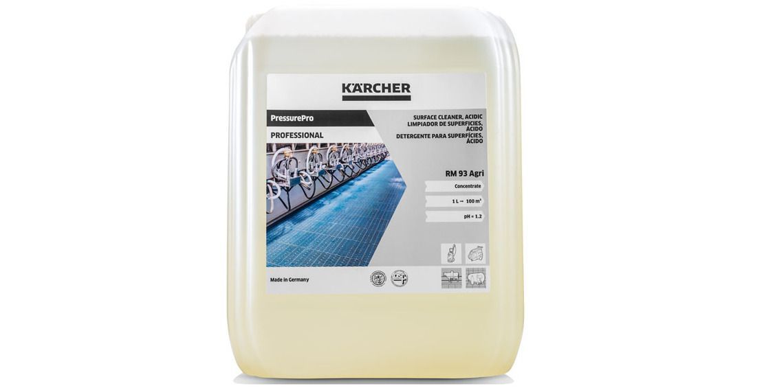 PressurePro Surface Cleaner, acidic Kärcher: PressurePro Surface Cleaner, acidic RM 93 Agri