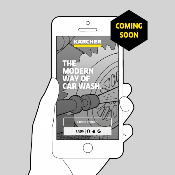 Pay&Wash App view