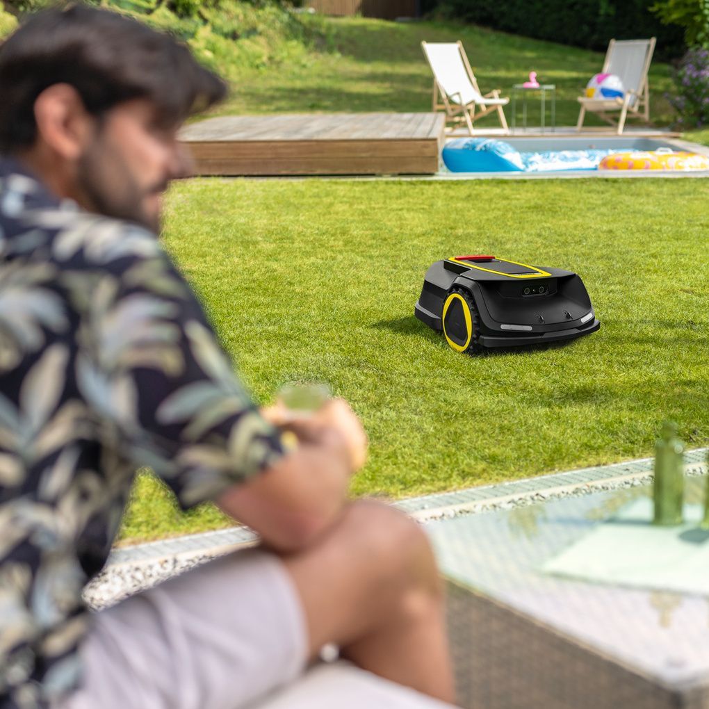 Kärcher robotic lawn mowers with cutting height adjustment
