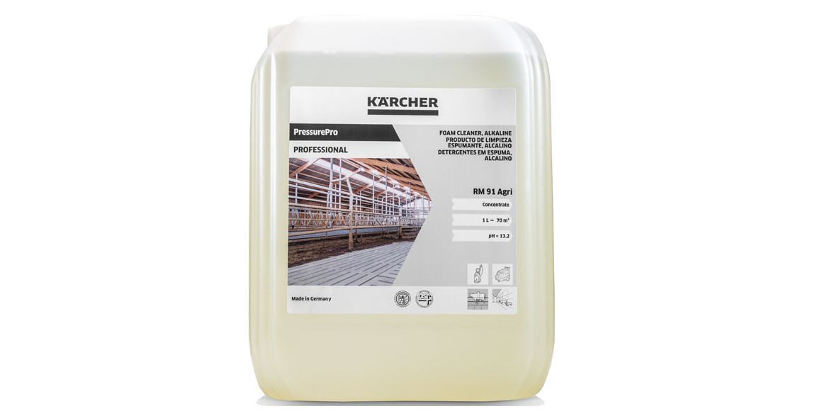 PressurePro foam cleaner, alkaline Kärcher: PressurePro foam cleaner, alkaline RM 91 Agri