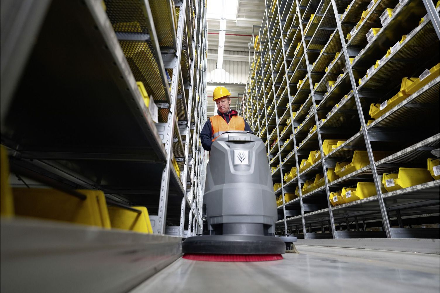 scrubber dryer