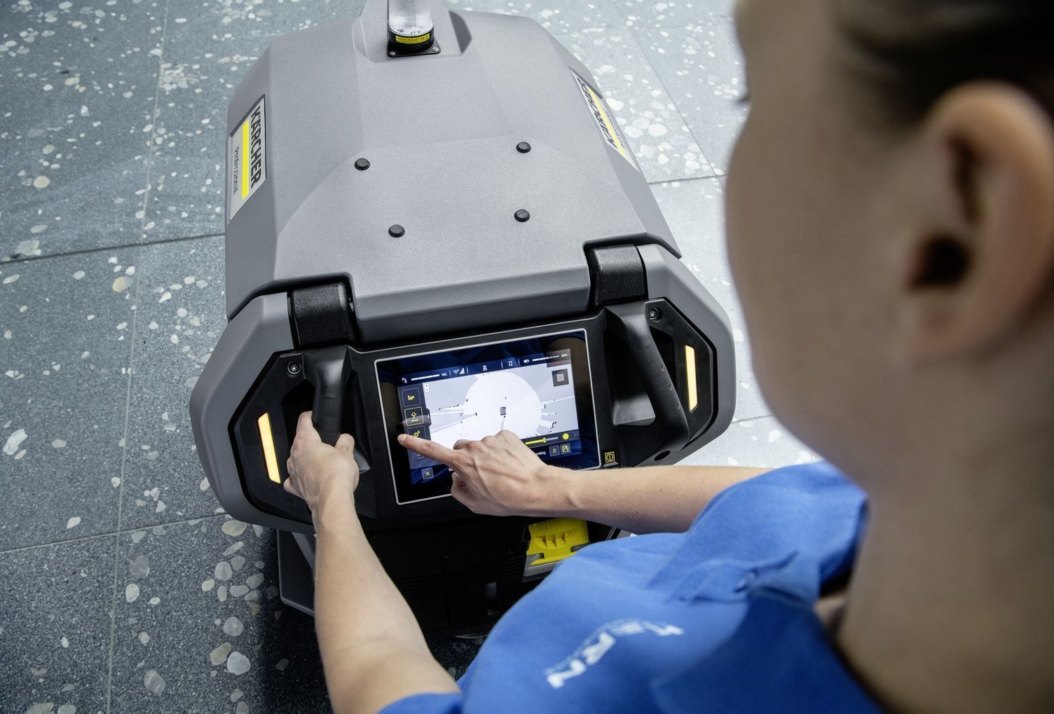 Setup Kärcher cleaning robot