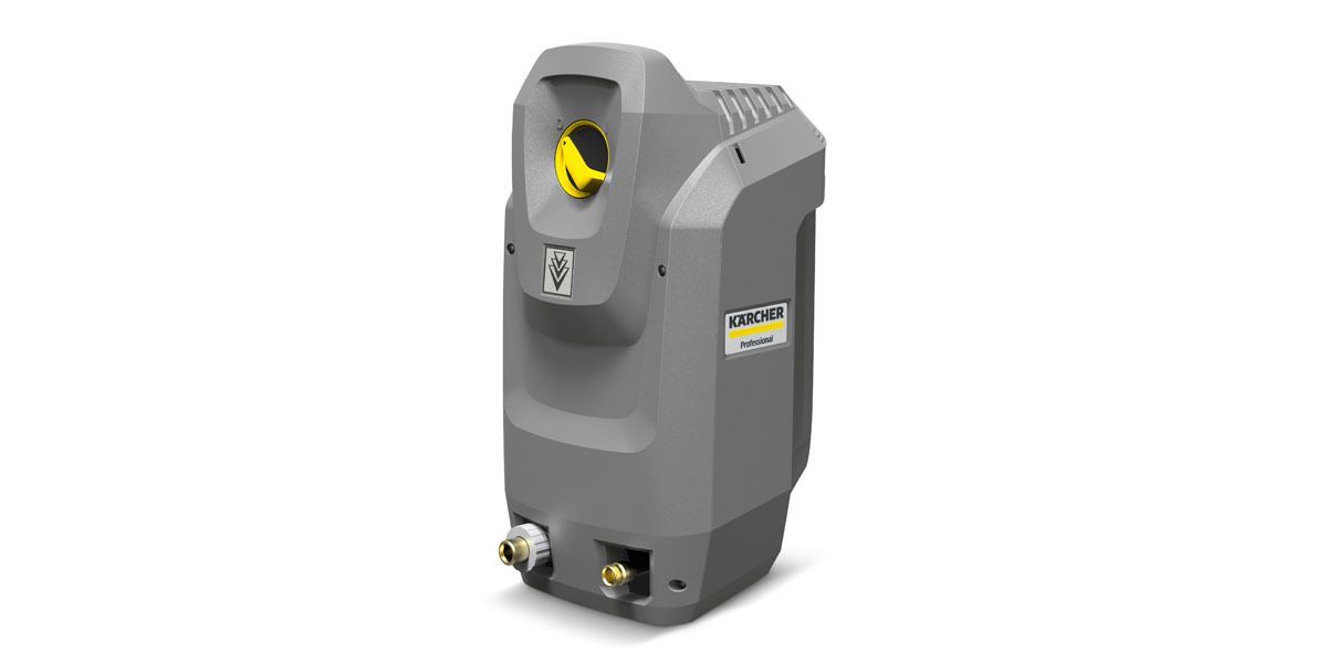 Stationary high-pressure cleaners