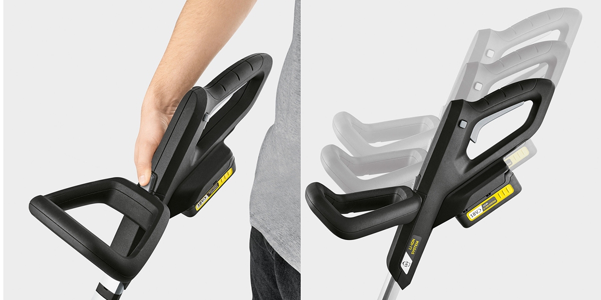 telescopic handle of weed remover can be extended to the preferred height