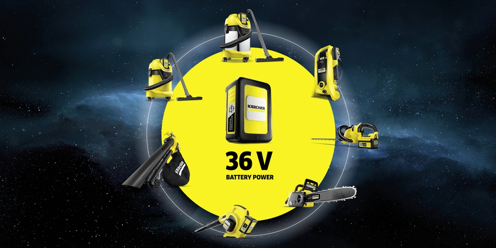 Battery Universe overview 36 V Kärcher Battery Universe overview 36 V