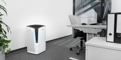 Air Purifier in an office