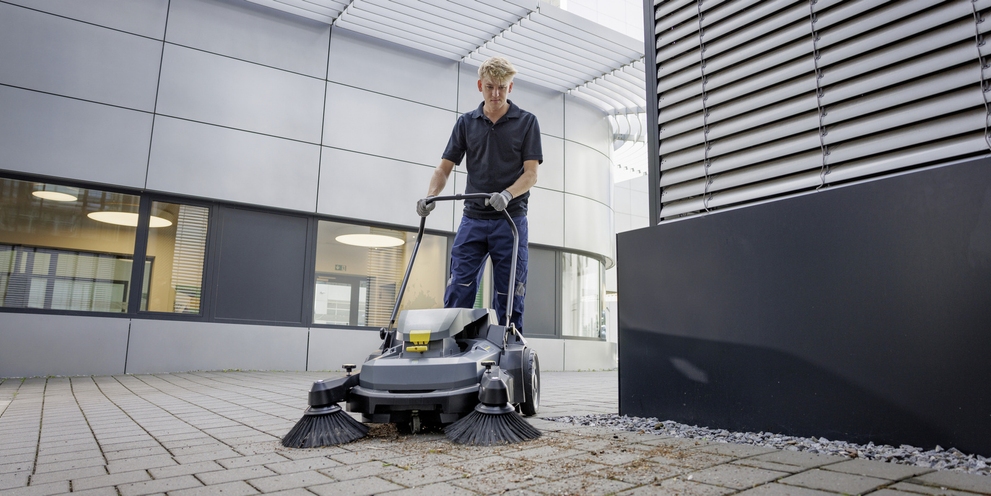Cleaning company premises