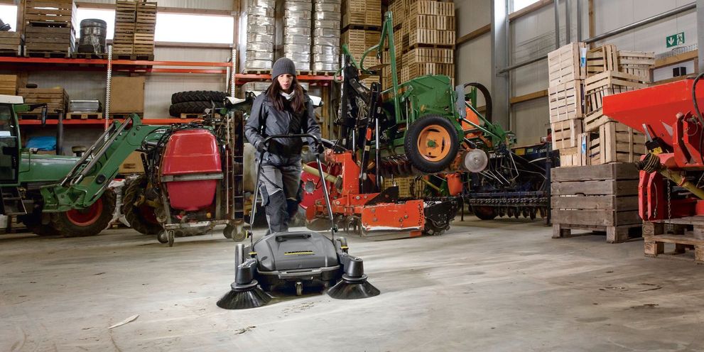 Agricultural warehouse cleaning Kärcher: Agricultural warehouse cleaning