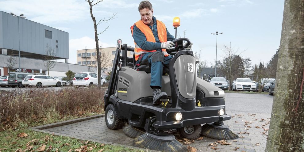 Car park cleaning