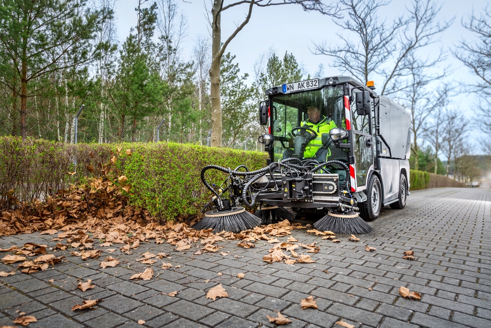 small municipal sweepers