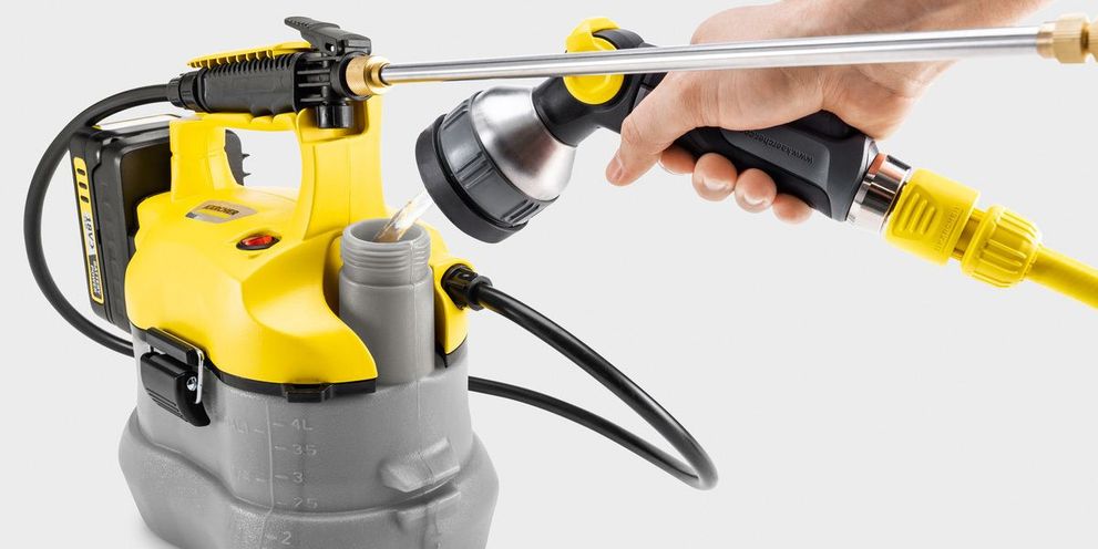 Kärcher: Battery pressure sprayer - liquid level