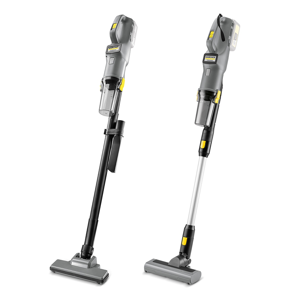 Battery-powered dry vacuum cleaners LVS 1/1 Bp and LVS 1/2 Bp