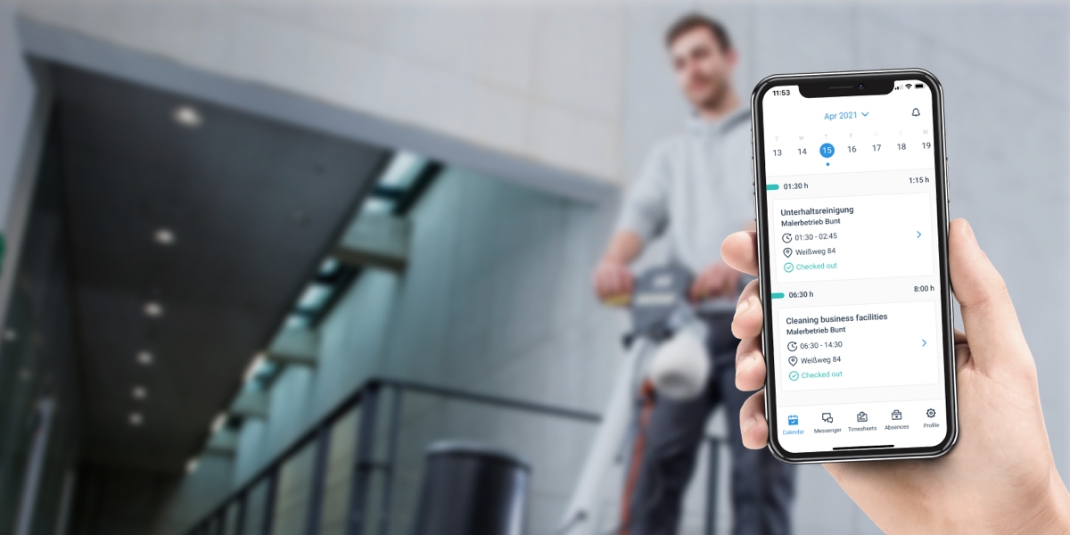 Close-up view of the [SQ] ONE app on the smartphone