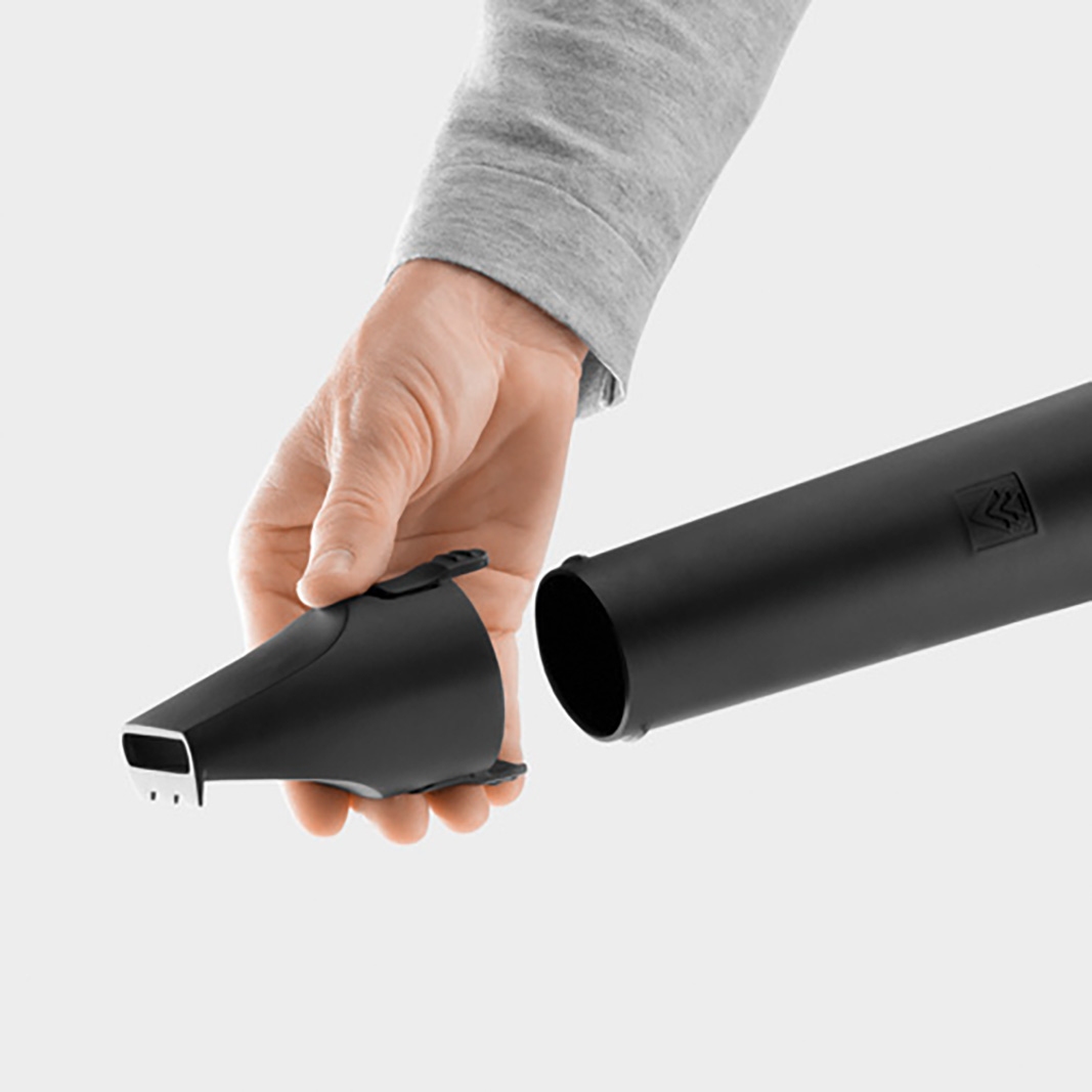 Removable flat nozzle 