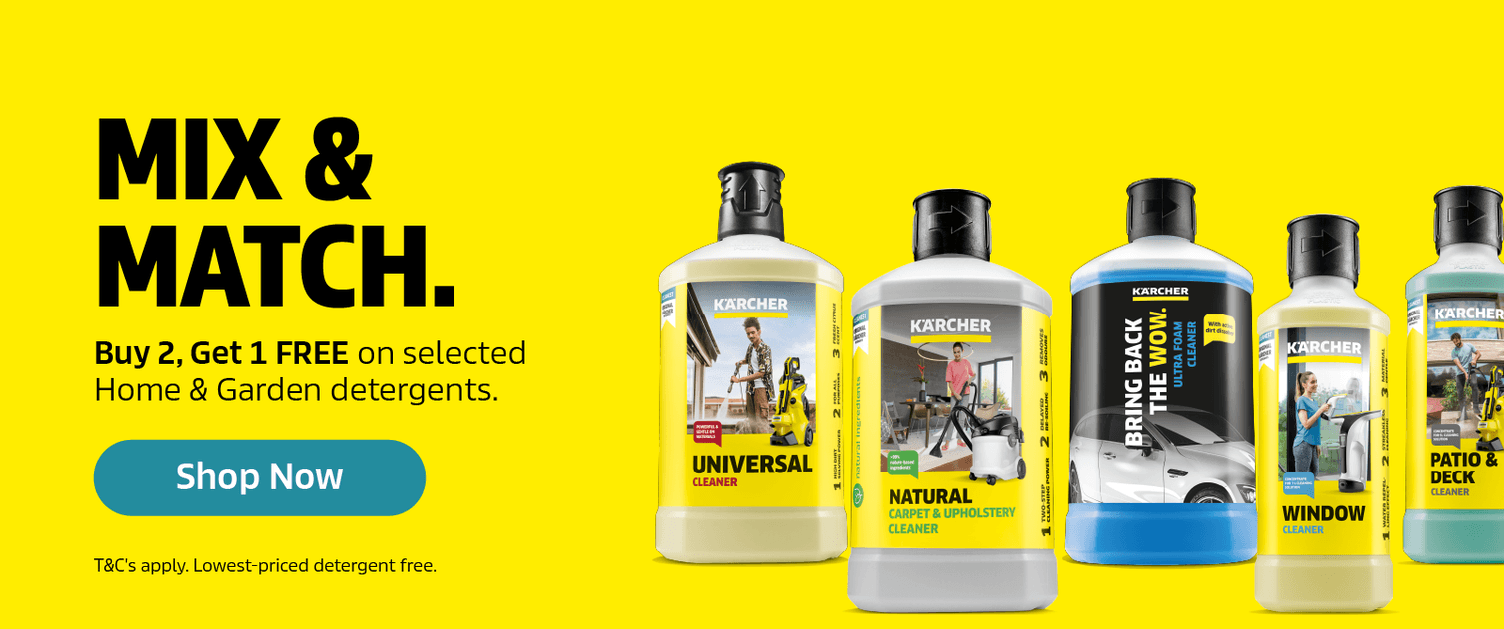 Buy 2 Detergents, Get 1 Free