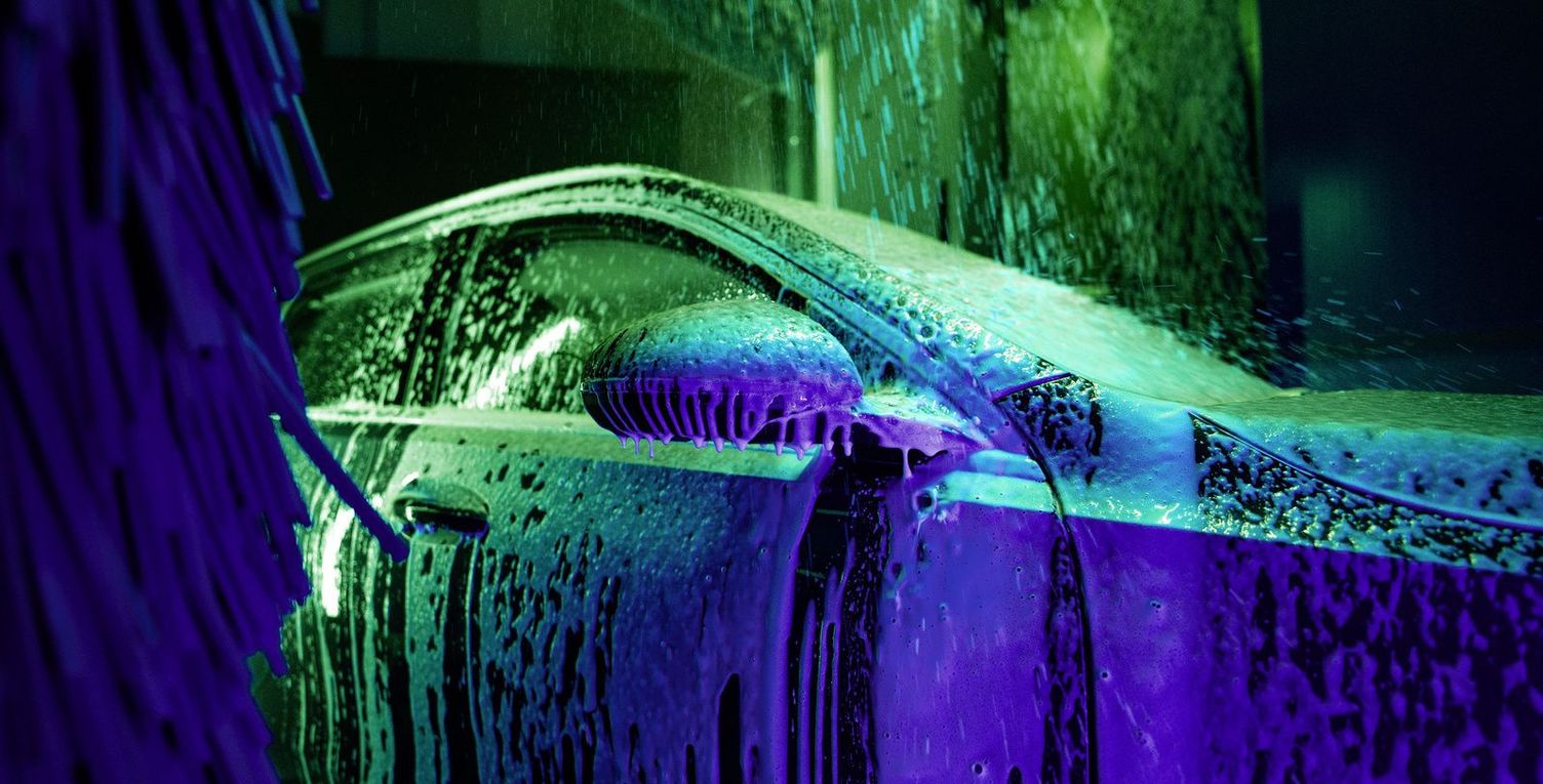 Kärcher lighting concept for gantry car washes