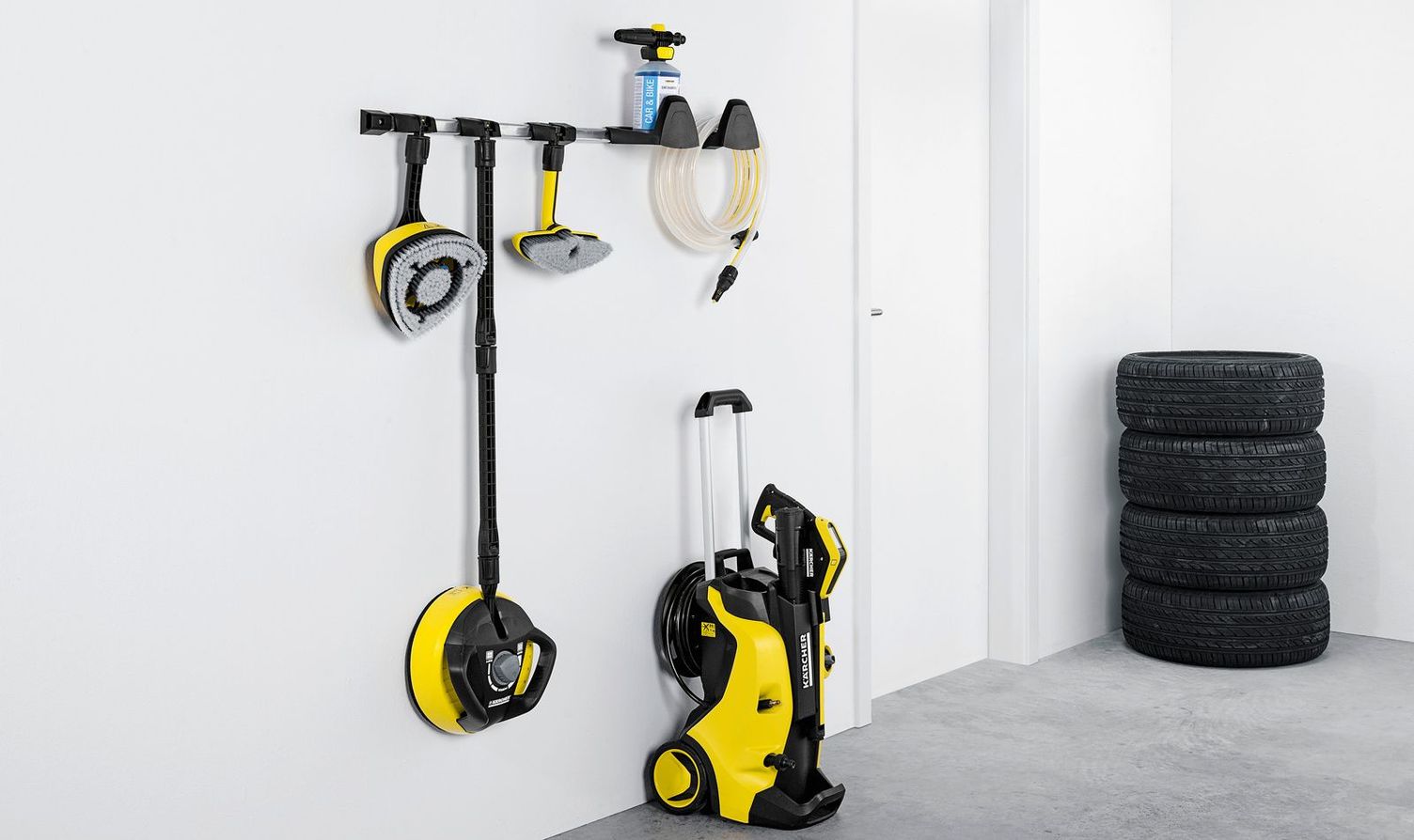 Storage of technology in a frost-proof area Storage of Kärcher technology in a frost-proof area