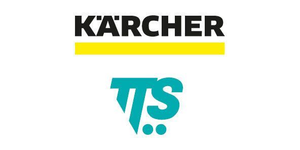 Logo TTS and Kärcher Logo TTS and Kärcher