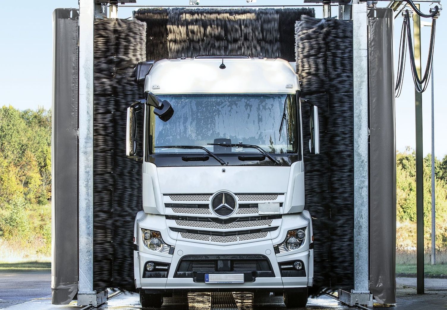 Truck wash system