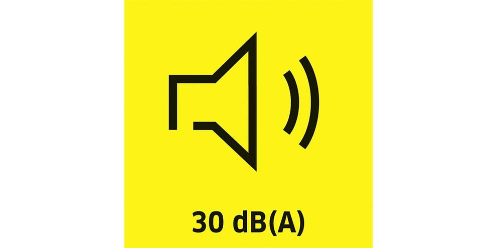 Icon with 30 dB(A) Icon with 30 dB(A)