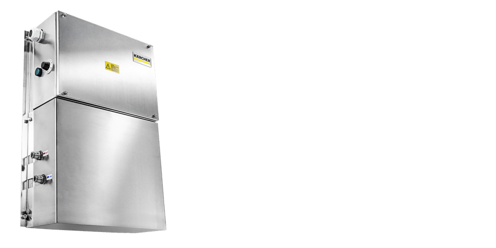 Kärcher HWE 13/21-42 kW hot water generator Image of the Kärcher HWE 13/21-42 kW hot water generator