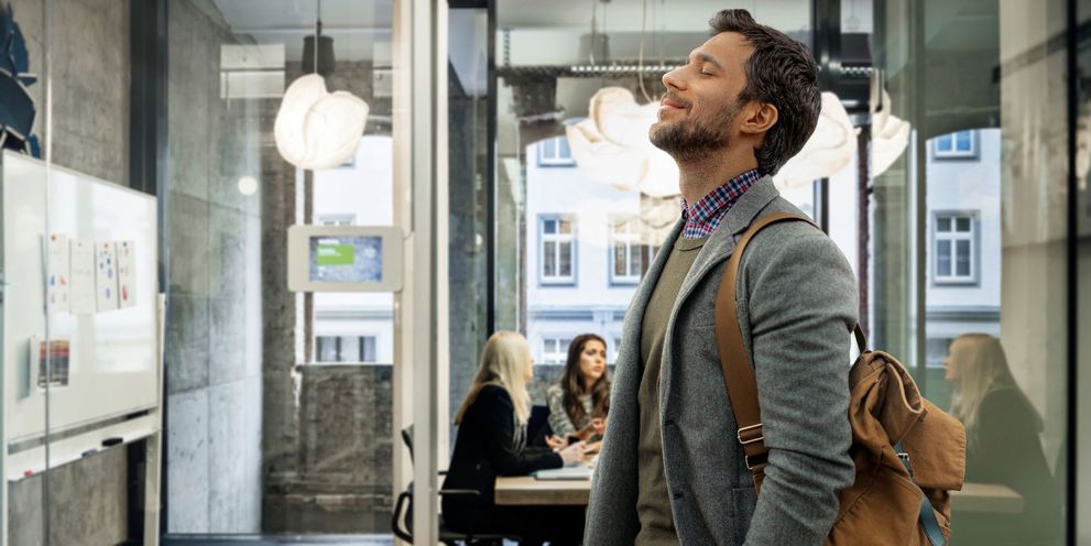 The Kärcher AF 100 air filter in industry and office spaces The Kärcher AF 100 air filter in industry and office spaces