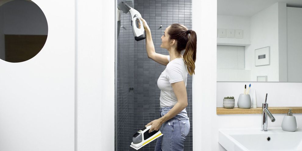 Kärcher tips for cleaning the bathtub and shower