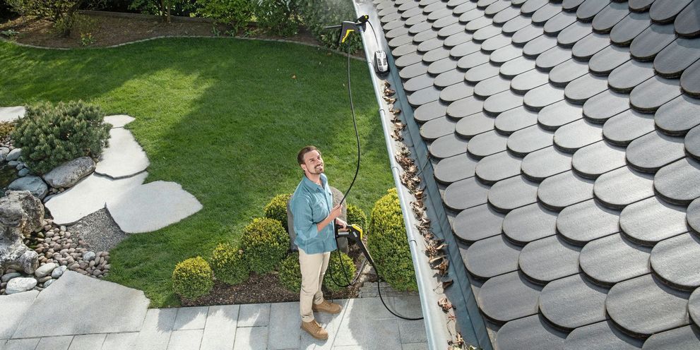 Kärcher Tips: cleaning gutters