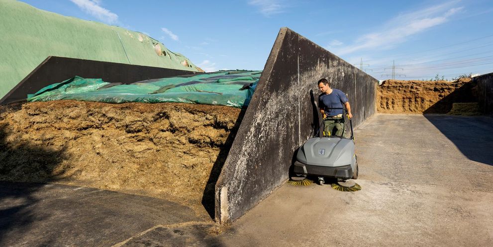 Kärcher: Silo cleaning in agriculture