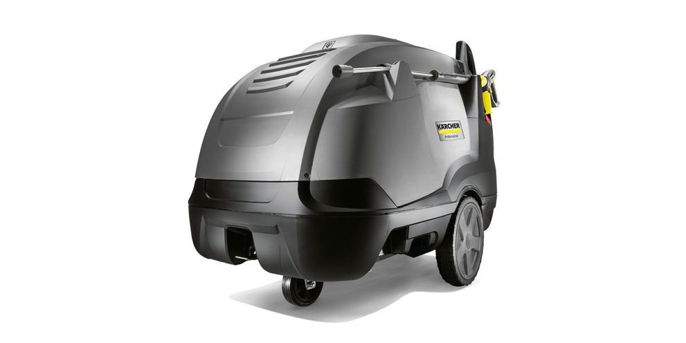 Hot water high-pressure cleaners