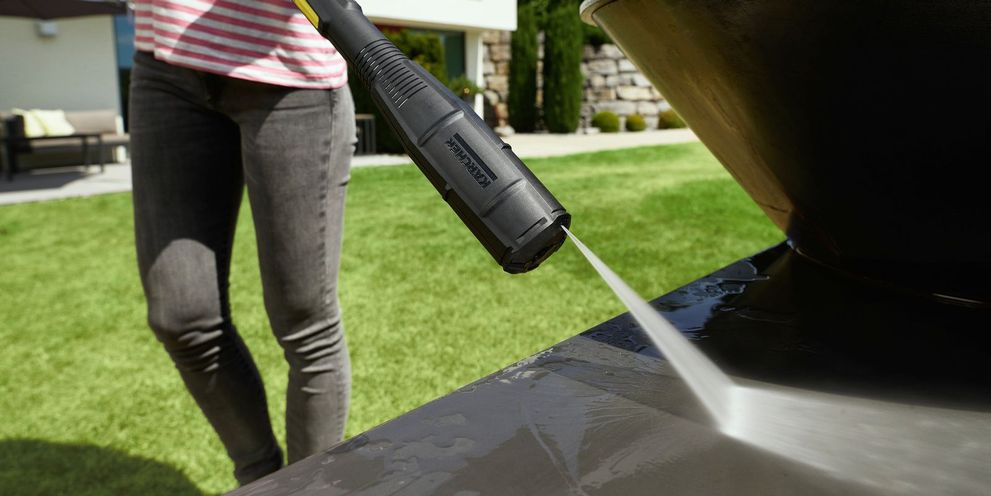 Detailed image of the pressure washer