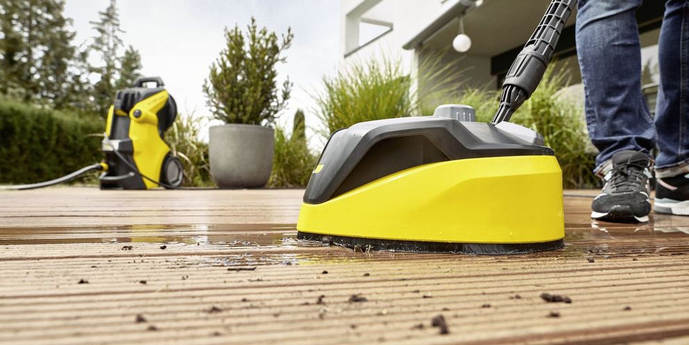 Cleaning wooden decking Kärcher: Cleaning wooden decking