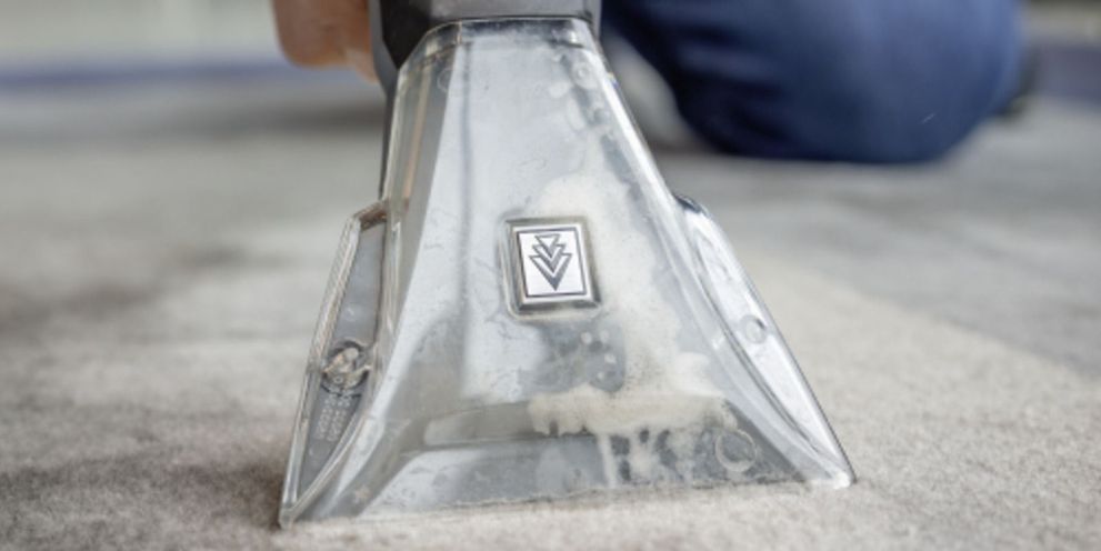 Transparent window of the Kärcher Puzzi 9/1 Bp Transparent window of the Kärcher Puzzi 9/1 Bp